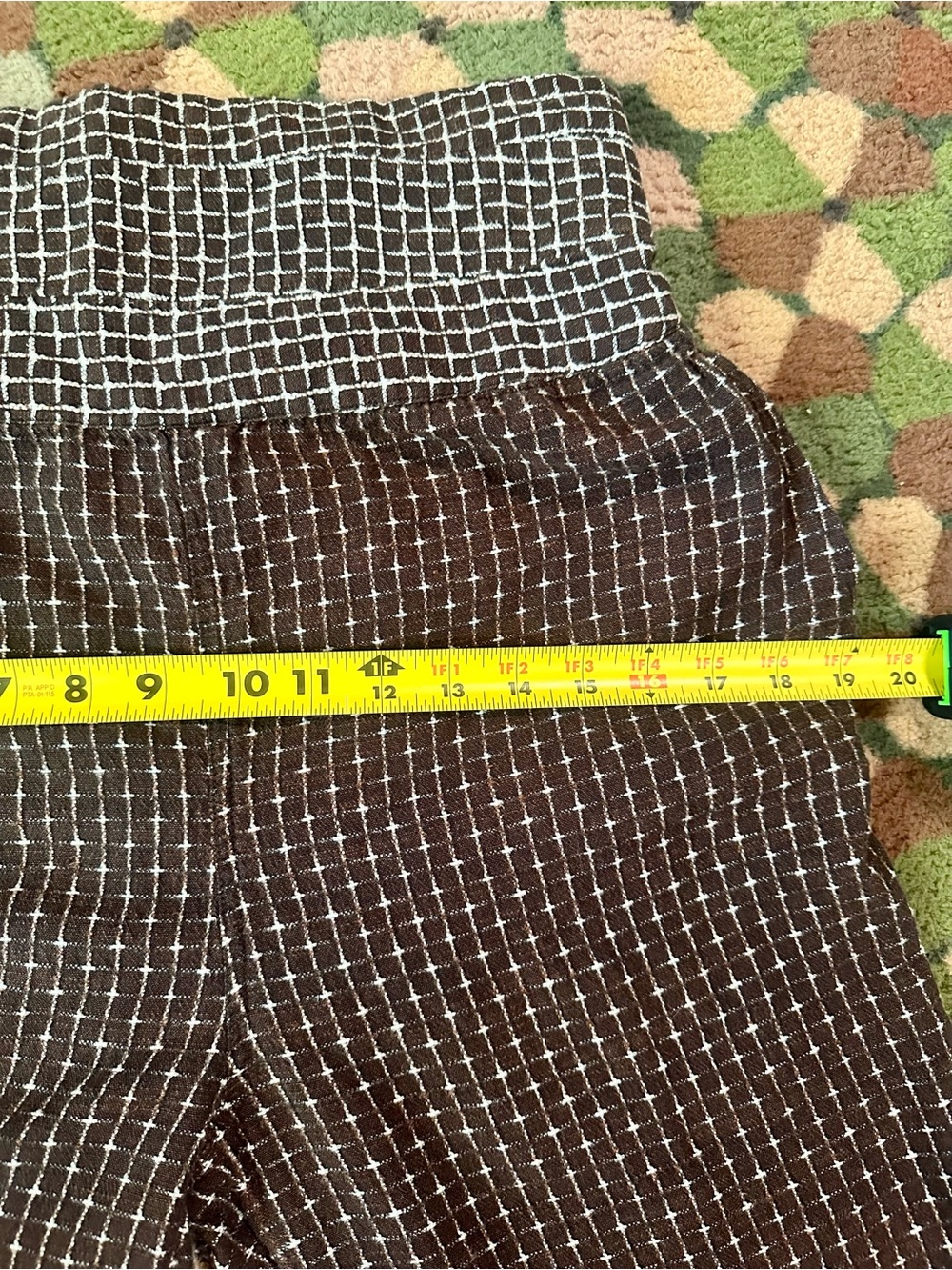 Ace & Jig XL pull on cotton pants in Saki textile - Picture 3 of 5